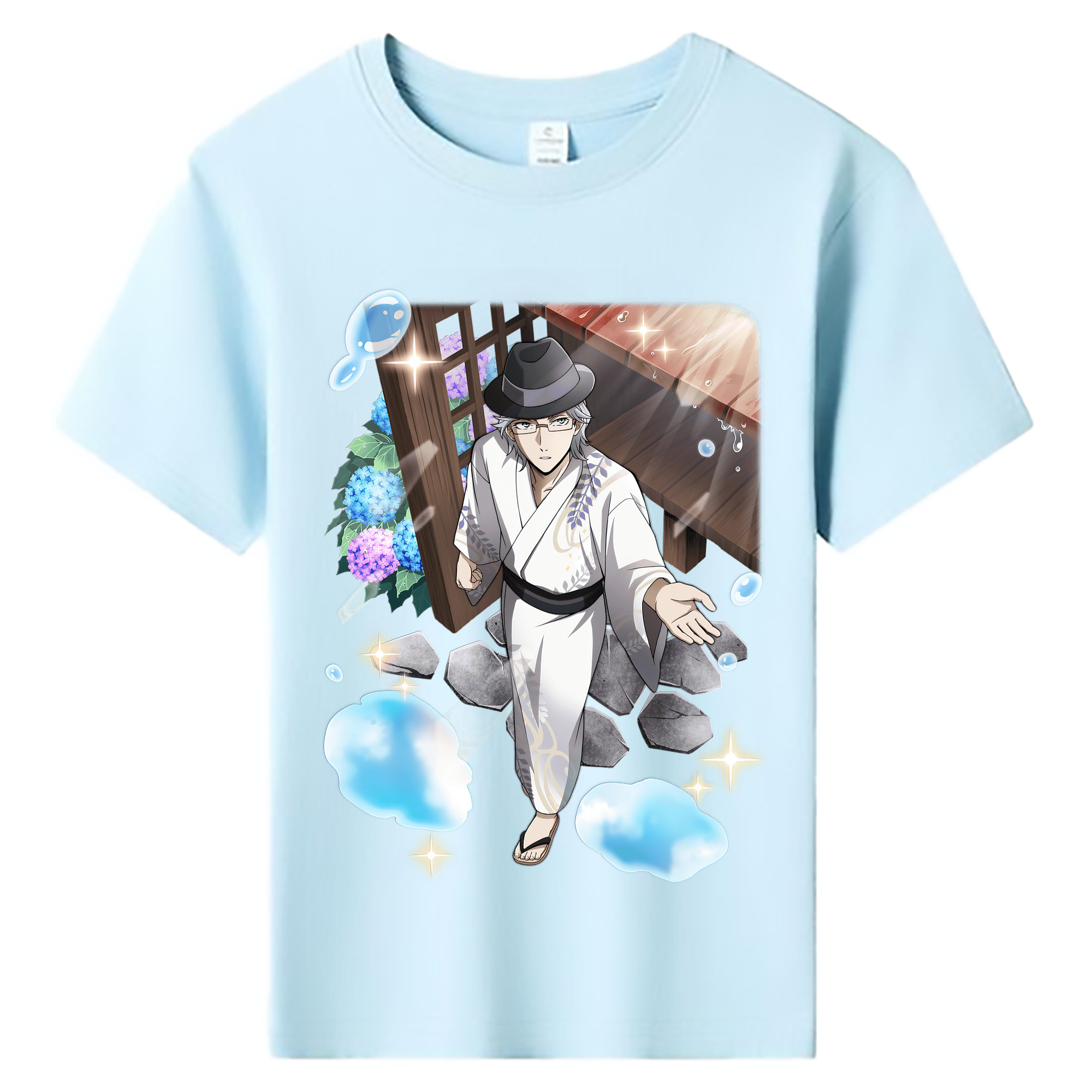 （画像用） 文豪ストレイドッグス Bungo Stray Dogs 綿100％キッズTシャツ（フロントプリント）
